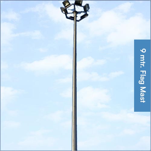 9 mtr. Octagonal Pole